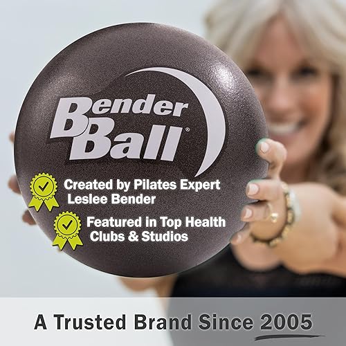 Miniatura 6 de Paquete oficial de estudio (juego de 12, negro), pelota de pilates suave original de 9 pulgadas, pelota de ejercicio pequeña para barra, yoga,