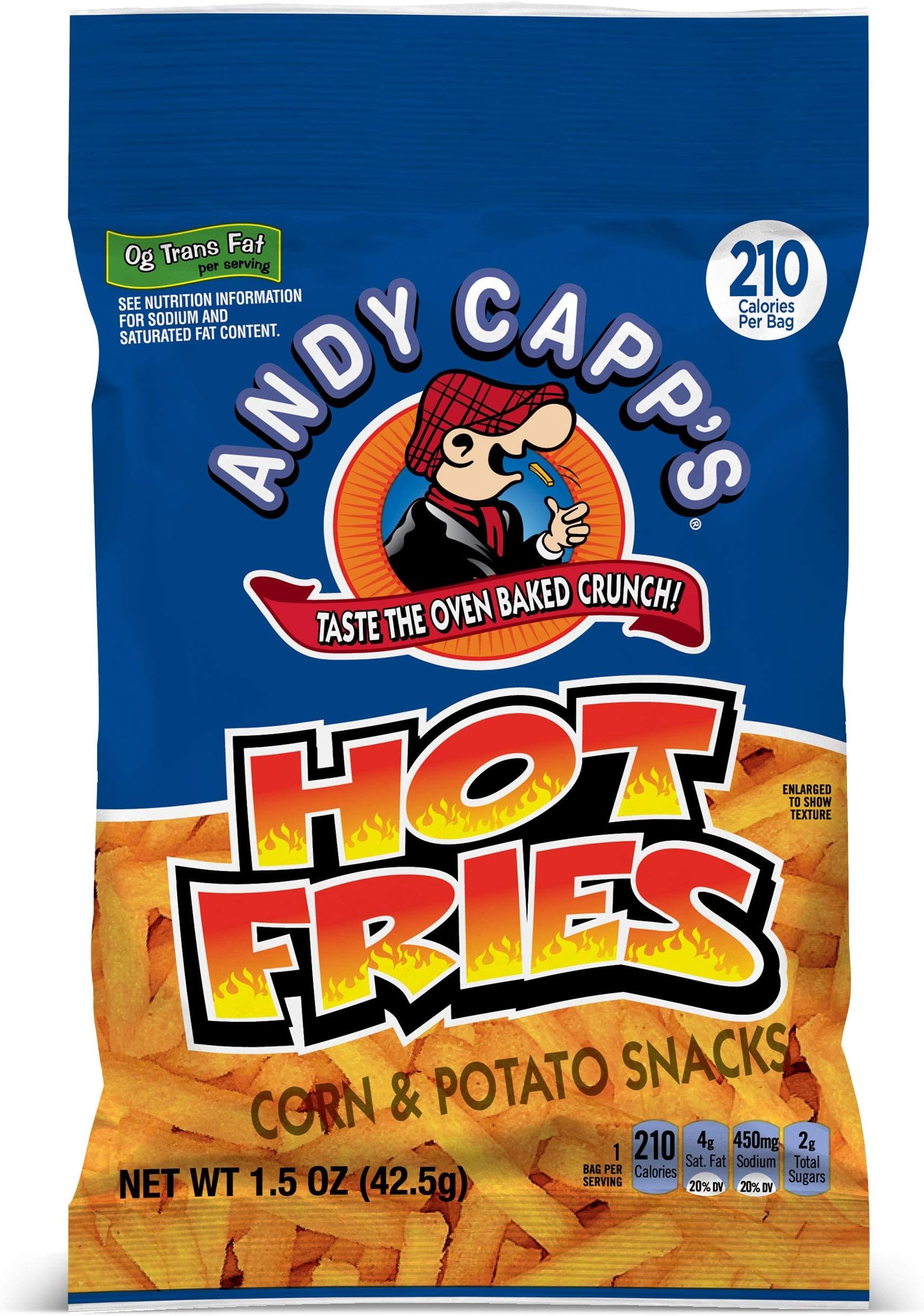 Andy Capp's Beer Battered Flavored Onion Flavored Rings
