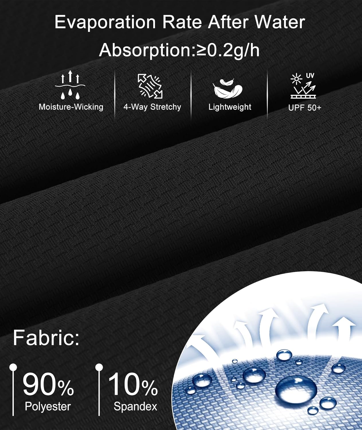 Casei Women's Plus Size Golf Polo Shirt with Sunglasses Holder UPF 50+ Tunic Tops Casual Workout Work Shirts - Image 3