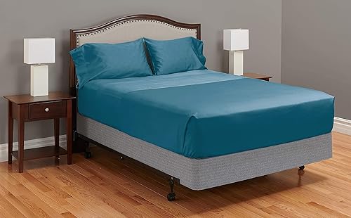 Miniatura 5 de MyPillow Giza Dreams - Sábanas Queen azul lago