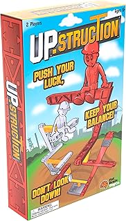 Fat Brain Toys Upstruction - Gioco di costruzione per 2 giocatori senza cadere, età 8+