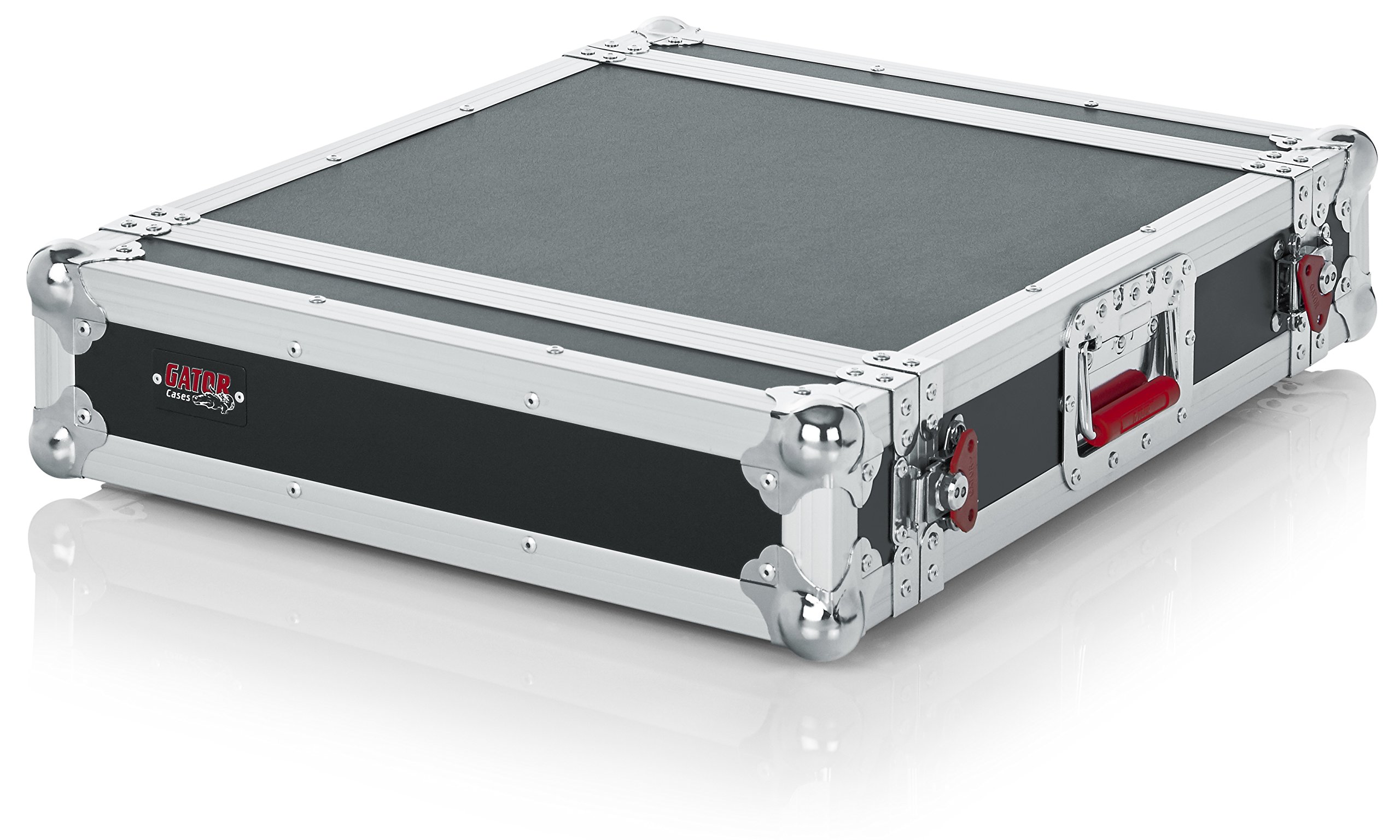 Gator Cases GTOUR Standard & Shallow Racks ATA Flight Rack-Koffer aus Holz; 2U; 17“ tief (G-TOUR 2U)