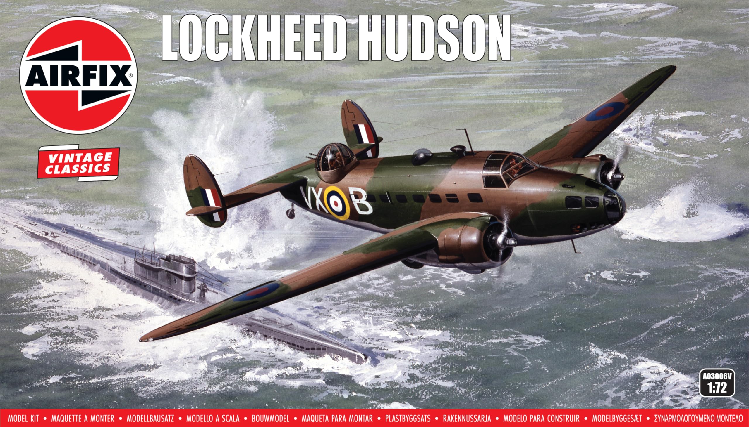 Airfix A03006v Lockheed Hudson 1:72 Model Kit