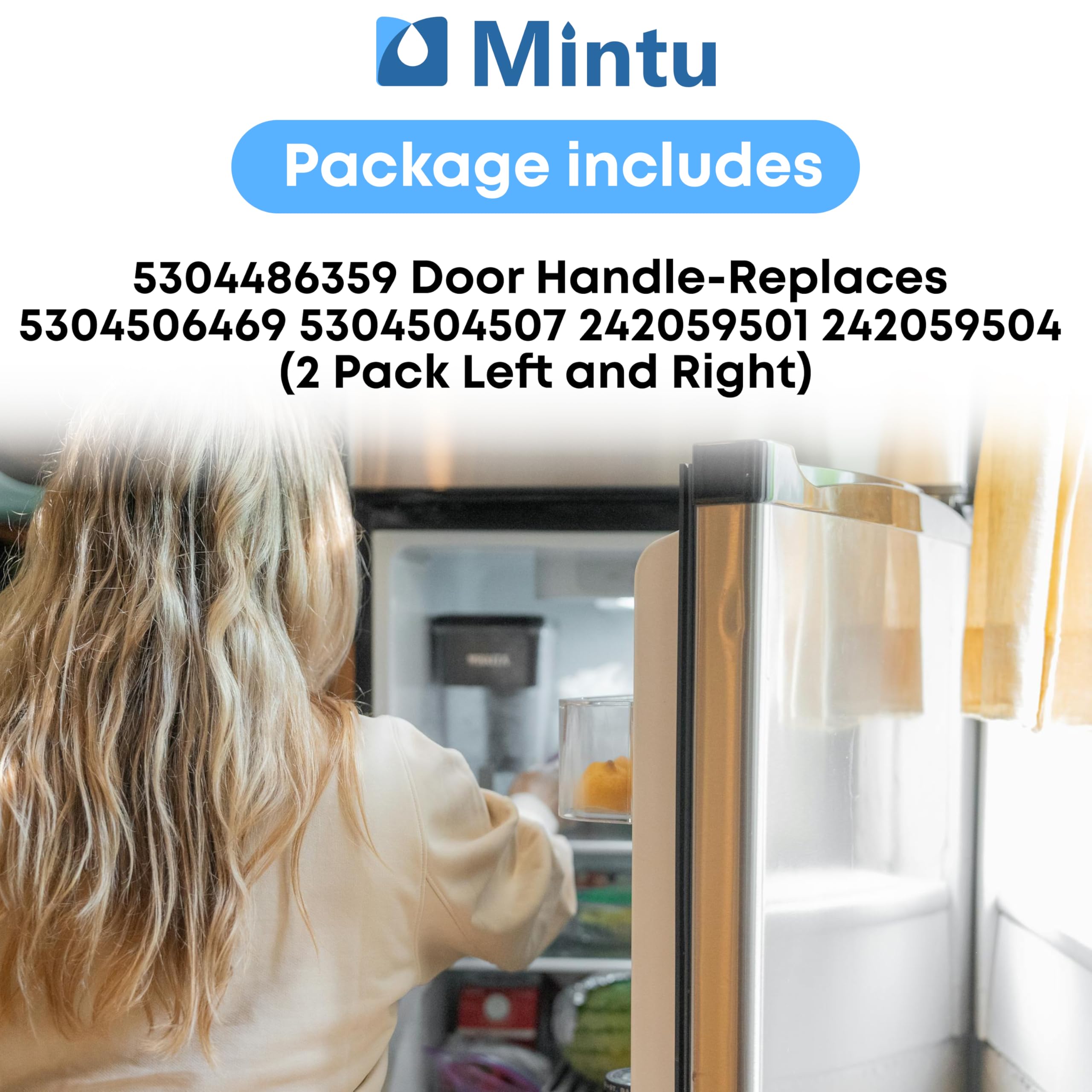 Refrigerator Door Handle Replacement For Frigidaire LFTR1814LW Series & Many Other Models