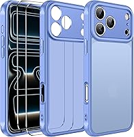 Vista 19 de ivoler Funda Transparente 3 en 1 Diseñada para iPhone Air de 6.5 pulgadas / iPhone 17 Air de 6.5 pulgadas 2025 con Paquete de 2 Protectores