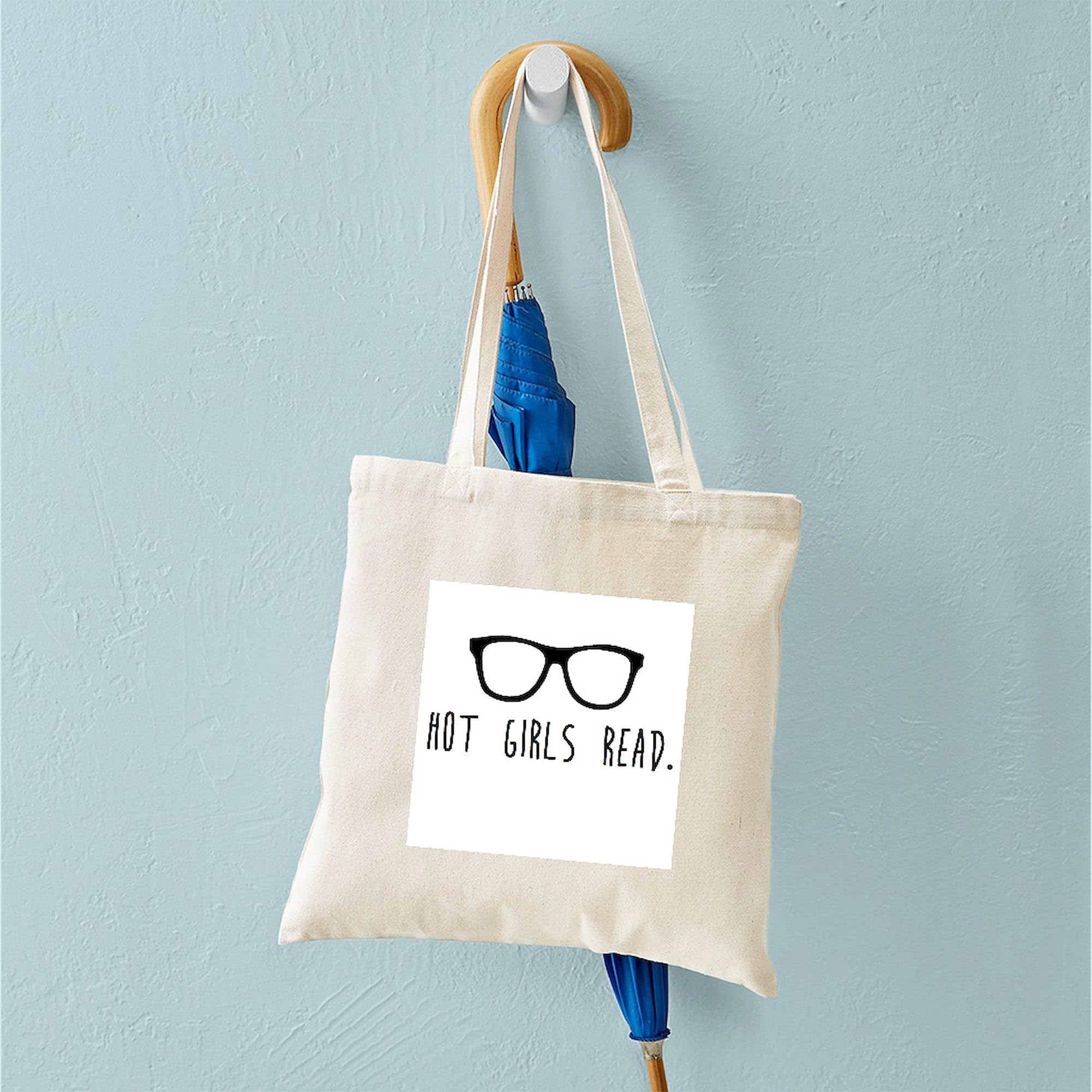 CafePress Girls Weekend Tote Bag - Natural Canvas Reusable Shopping Bag With Fun Print