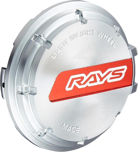 Amazon Rays レイズ センターキャップセット グラムライツ レッド シルバー 4個セット Grcap Rdsl4 ホイールカバー 車 バイク