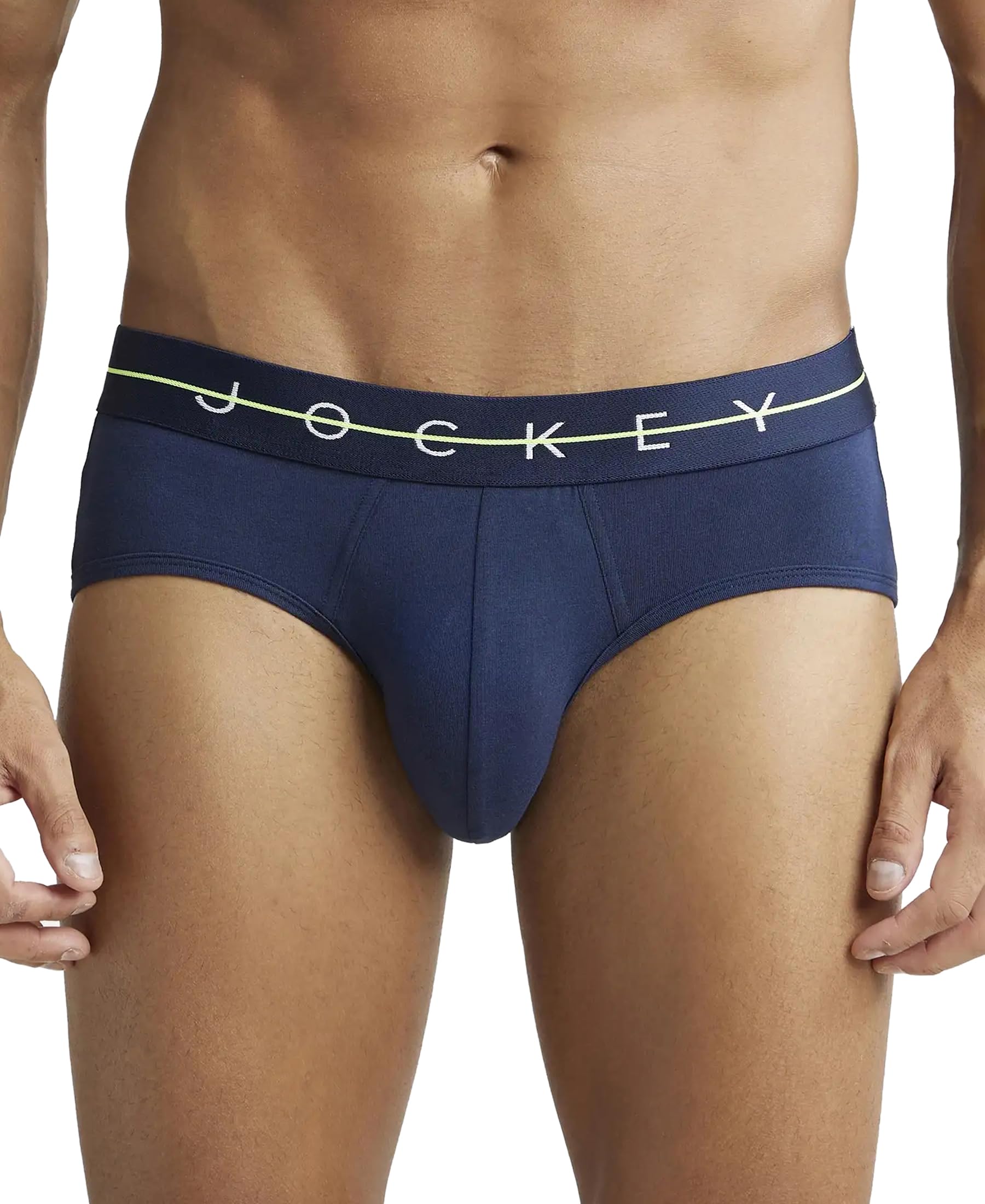 Jockey Mens New York City Collection Cotton Stretch Brief Navy (B0B2NW4VQ2) Amazon Price History, Amazon Price Tracker