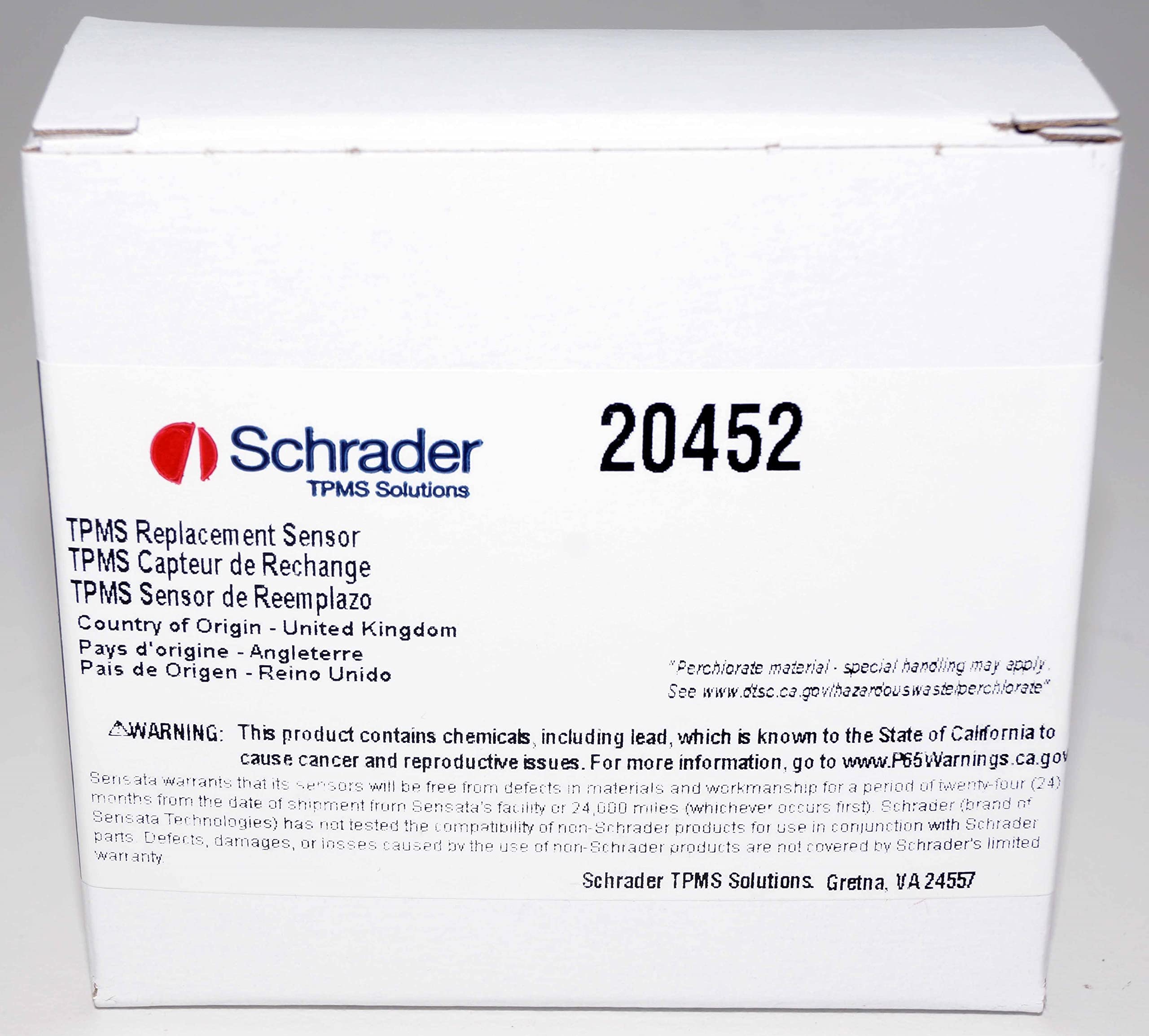 Schrader 20280 Capteur TPMS (F2GT 1A180 AB, 433 MHz)