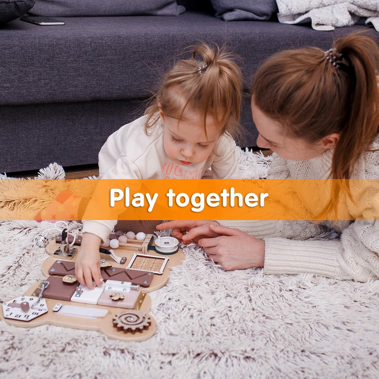 Exclusive Discount 60% Price EvoKids Toddler Busy Board Bear for 1 2 3 Year Old - Wooden Handmade Baby Sensory Activity Boards with Keys, Lock, Latches, Time Telling Clock, Buckle - Travel Car Plane Montessori Toys (Nature) Flash Sale EvoKids Toddler Busy Board Bear for 1 2 3 Year Old - Wooden Handmade Baby Sensory Activity Boards with Keys, Lock, Latches, Time Telling Clock, Buckle - Travel Car Plane Montessori Toys (Nature)