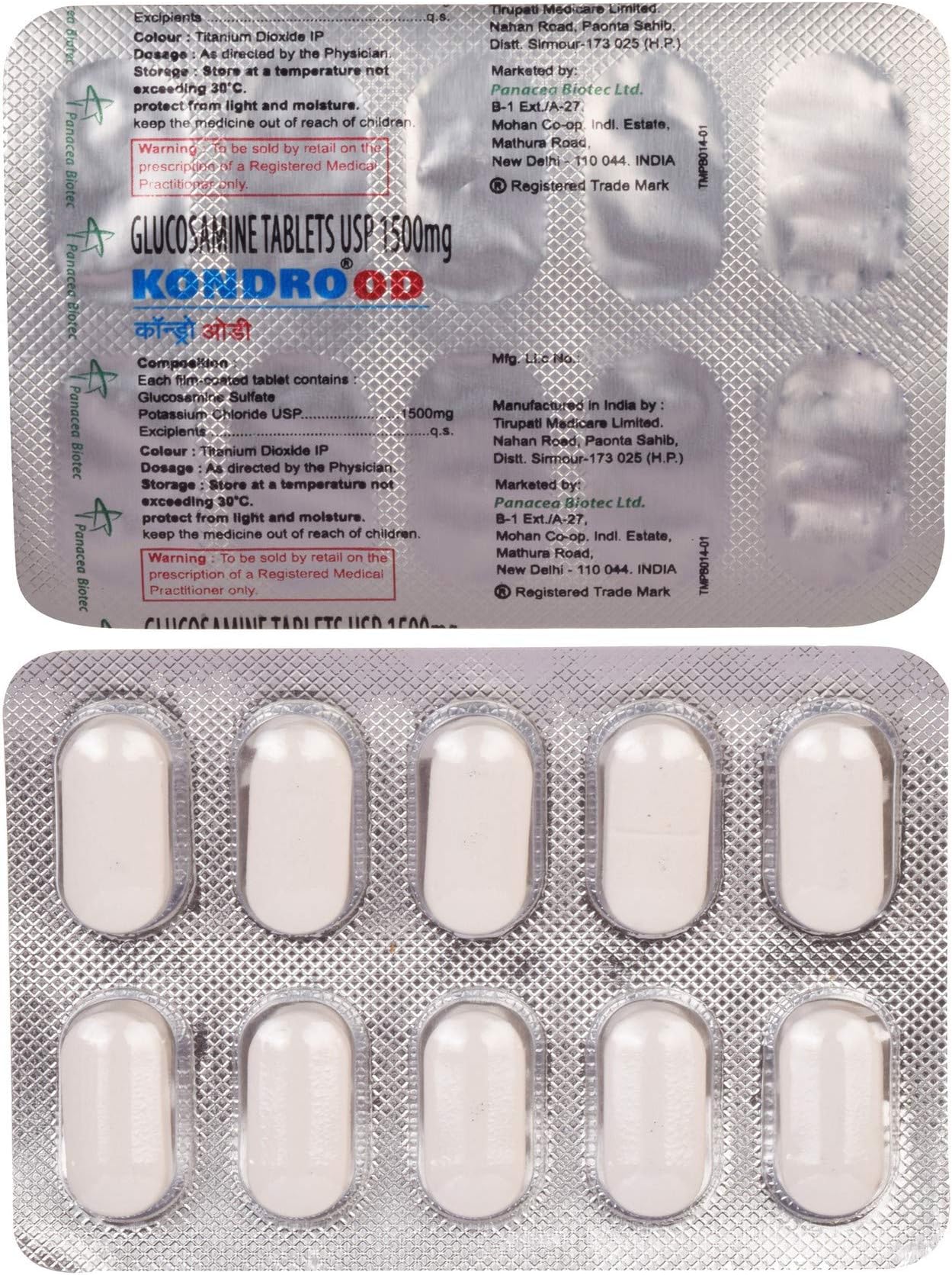 Kondro® Od - Strip of 10 Tablets