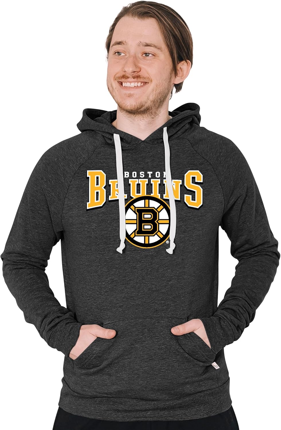 Blue 84 NHL unisex-adult Nhl Officially Licensed Tri-blend Hooded Sweatshirt High Sticking - Image 2