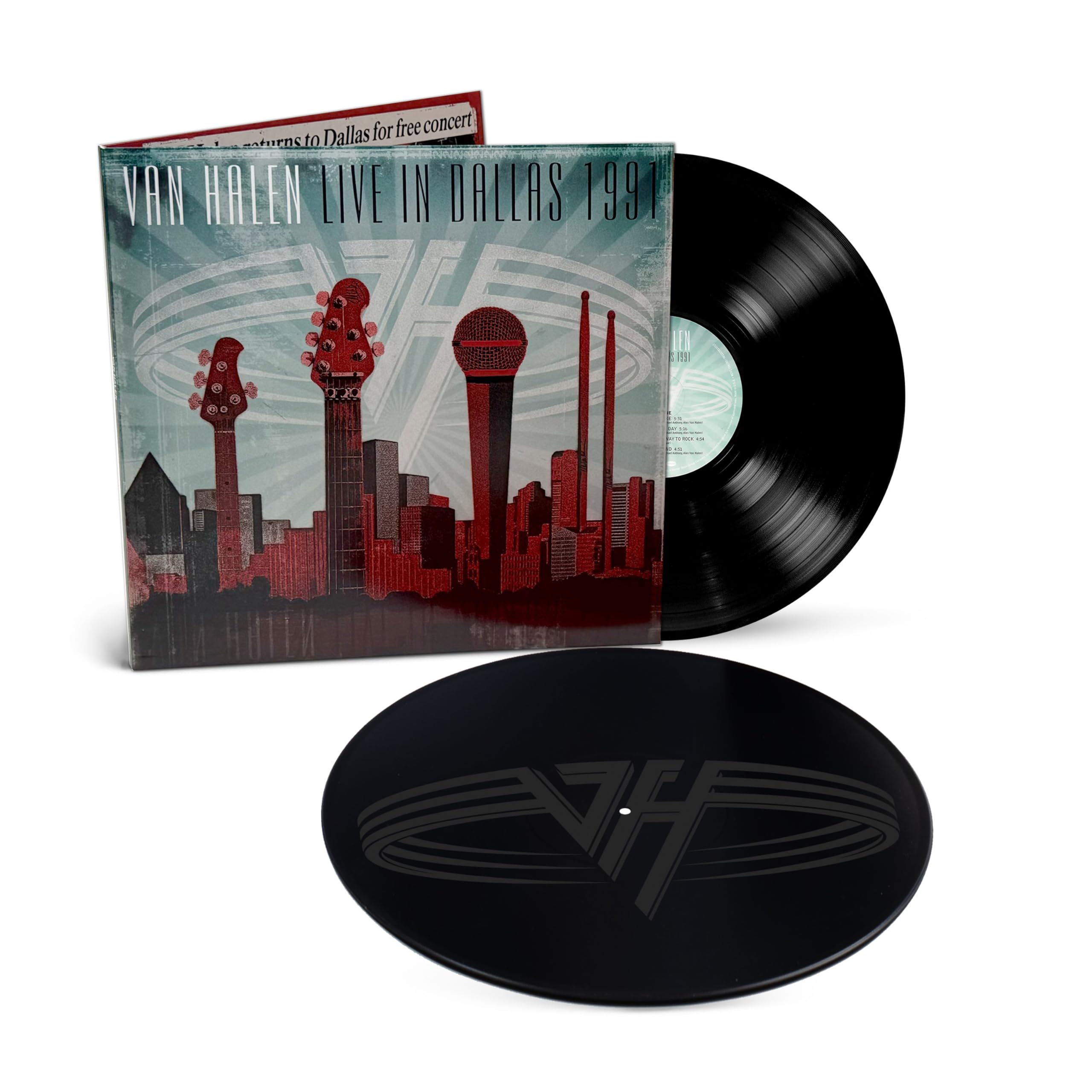 Van Halen Live In Dallas 1991 Double Vinyl LP New And Sealed