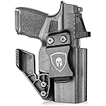 Hellcat Holster, IWB Kydex w/Claw & Optics Cut, Tailored Fit: Springfield Armory Hellcat w/OSP/RDP Pistol, Inside Waistband Concealed Carry, Adj. Posi-Click Retention & Cant, Right Hand