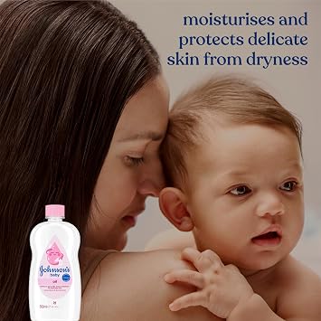 Johnson's Baby Oil 100 ml (Pack of 1) CLINICALLY PROVEN MILDNESS®