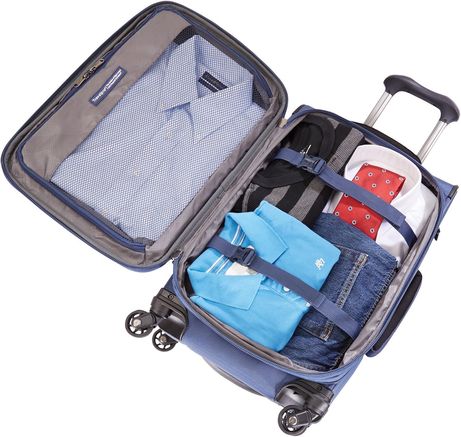 Travelpro Maxlite 4 21-Inch Expandable Spinner (Ocean Blue)