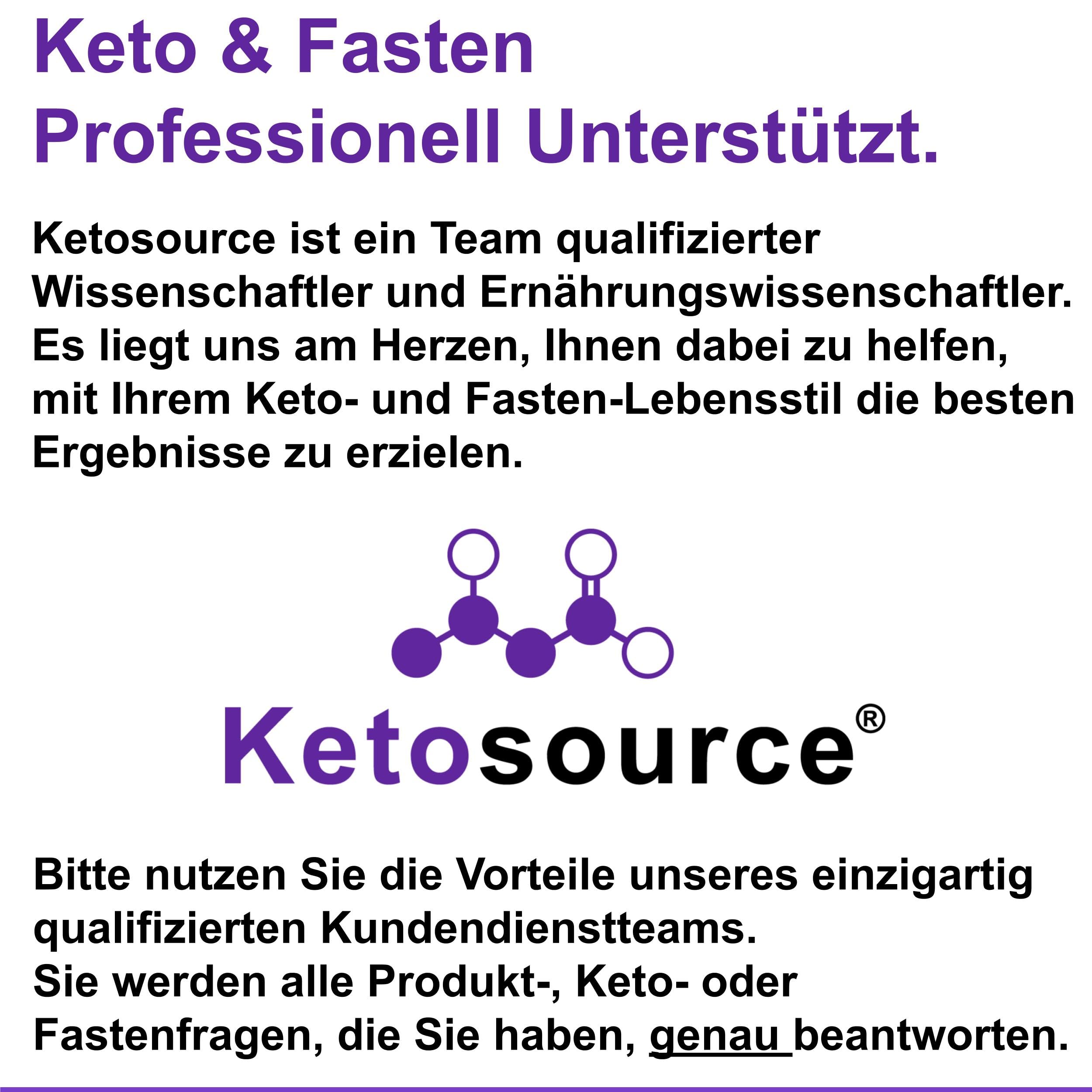 Reines MCT Öl C8 | Produziert 4X Ketone im Vergleich als Andere MCT-Öle | Höchste Reinheit von über 99% | 100% aus Kokosnuss | Unterstützt Keto & Fasten | Vegan | 1000 ml | Ketosource®
