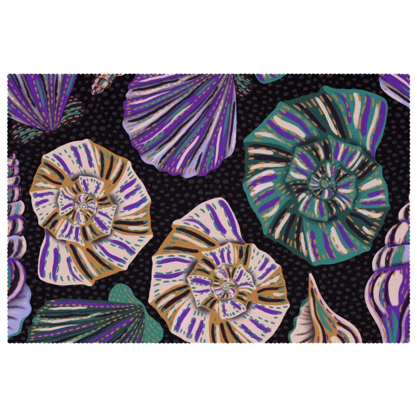 Sets de table antidérapants Purple Ocean pour éviter les taches et rayures sur vos meubles de repas