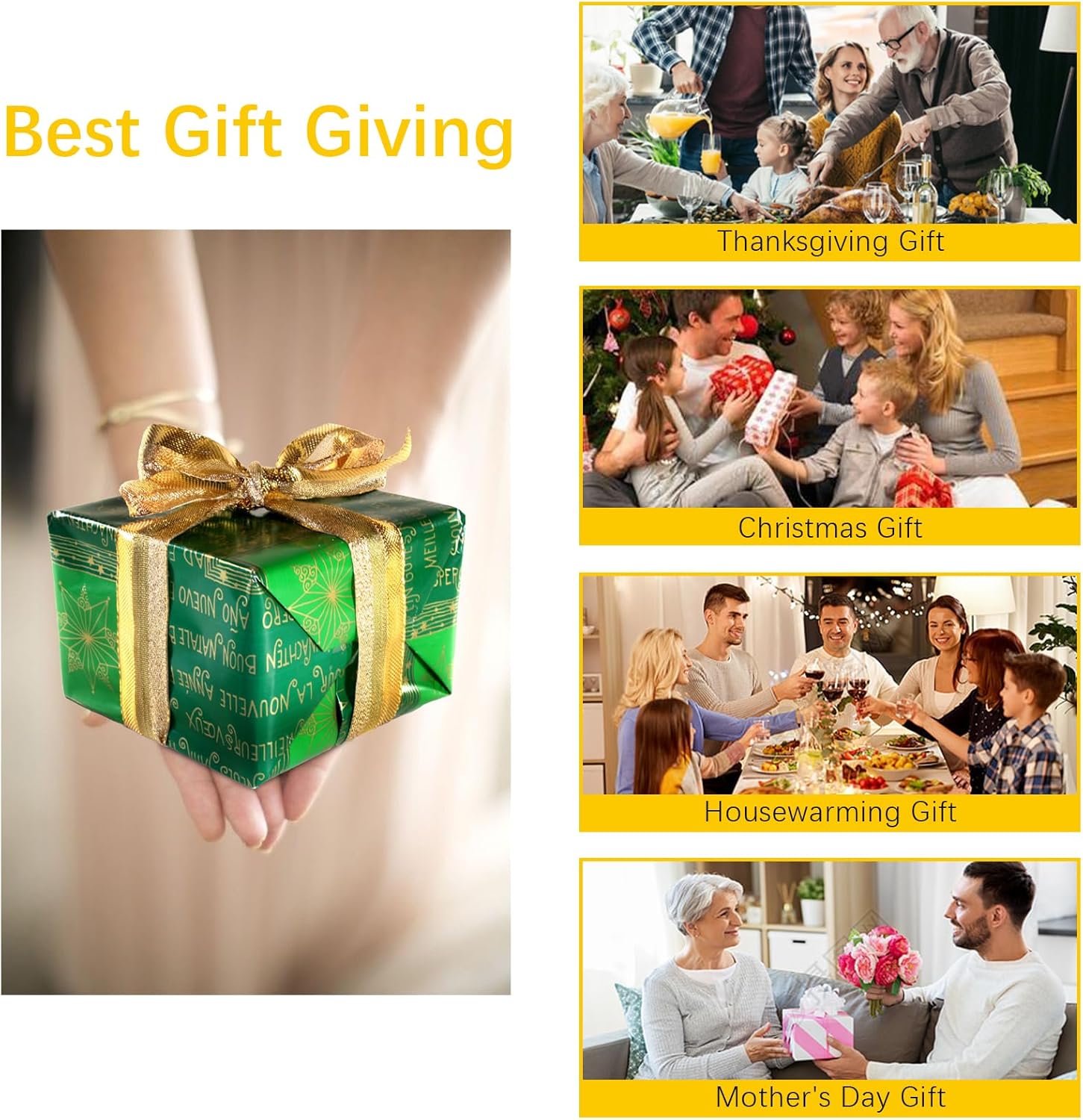 Glass Flower Vase 2 Set of Green Thickened Heavy Vintage Large Vases for Minimalist Nordic Retro Modern Ins Boho Style Parties Wedding Decorations, Office Home Decor, Housewarming Gift (2Pack, Green)