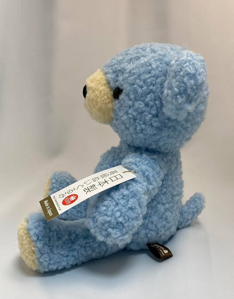 水色クマのぬいぐるみ 水色クマのぬいぐるみ - メルカリ