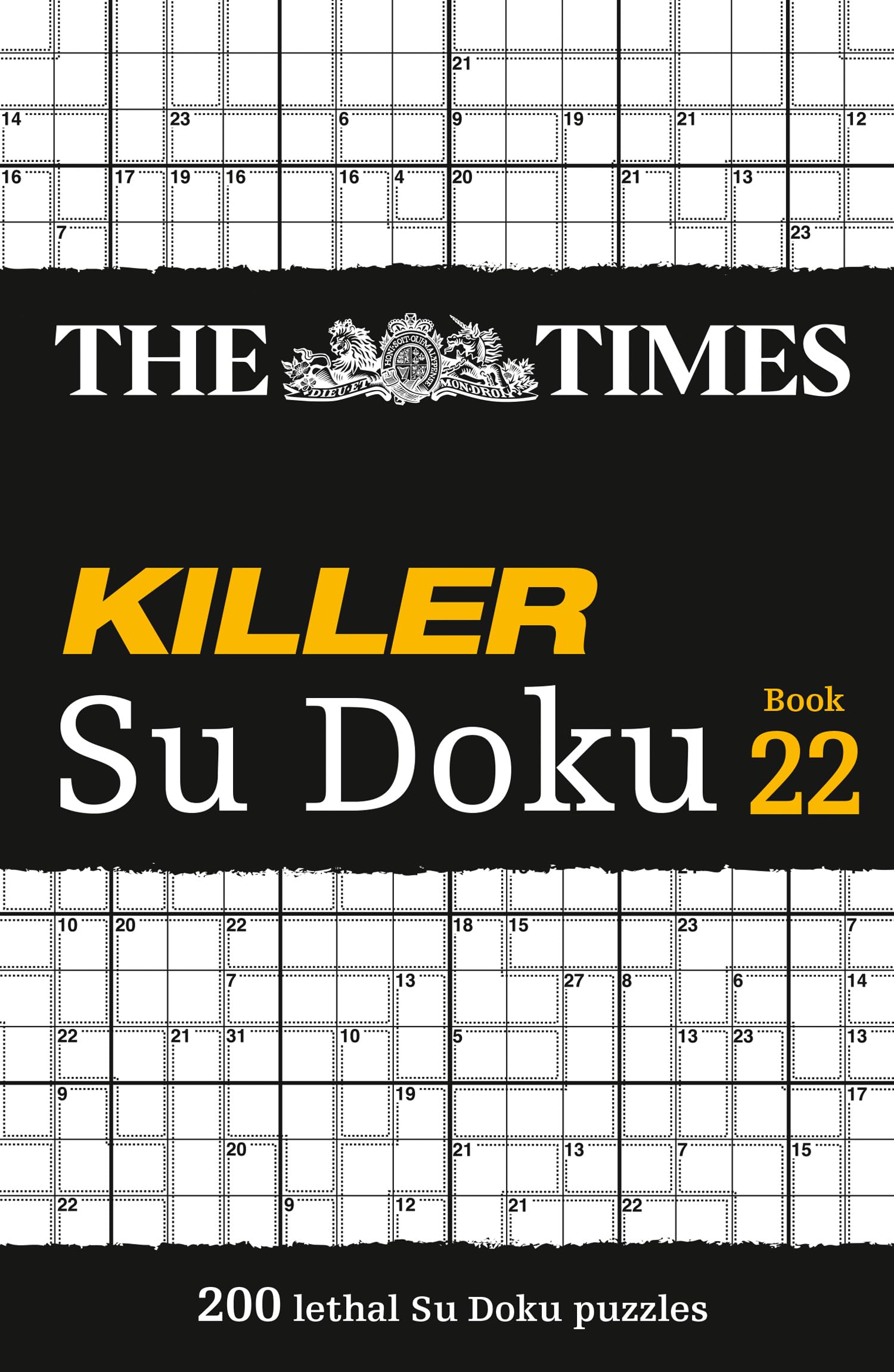 TIMES KILLER SU DOKU BK 22 PB by The Times Mind Games (Paperback Book)