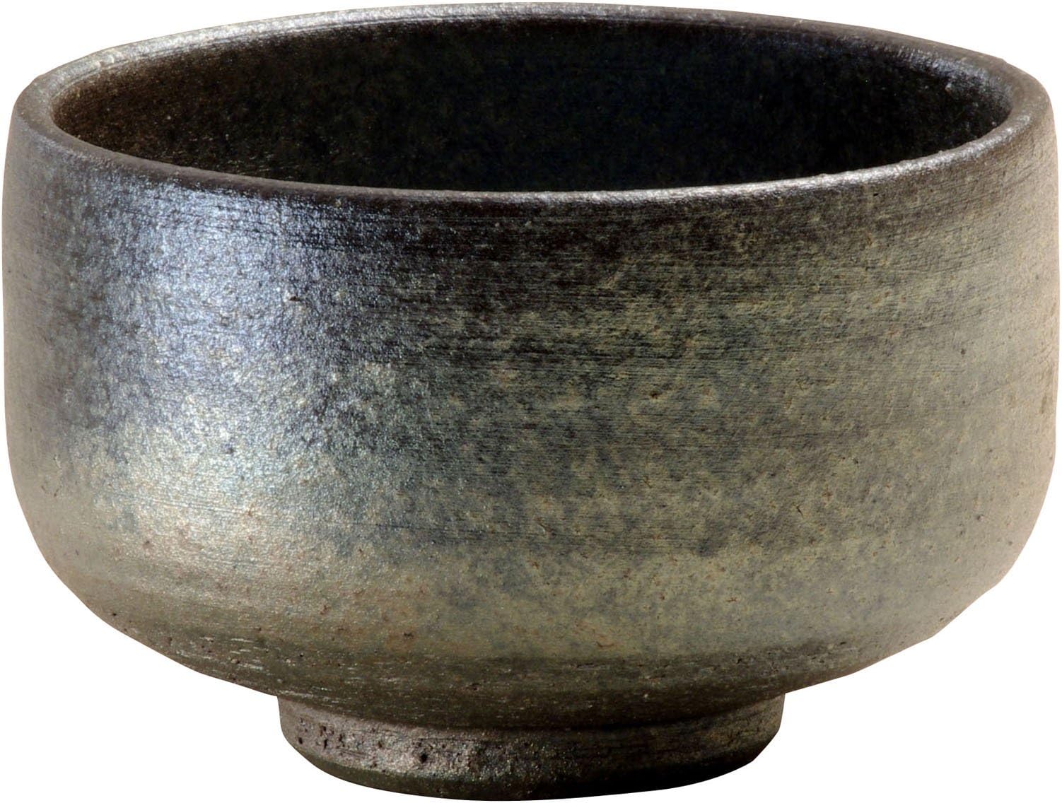 Marui Pottery MR-3-2701 Shigaraki Pottery Hechamon, Matcha Bowl, Made in Ryosan Kiln, Diameter Approximately 4.7 x 3.1 inches (12 x 8 cm), Ceramic, Made in Japan