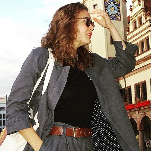 Miniatura 16 de ZENOTTIC Lentes de sol redondos polarizados, elegantes lentes de sol para hombres y mujeres, retro clásicos, selección de varios estilos