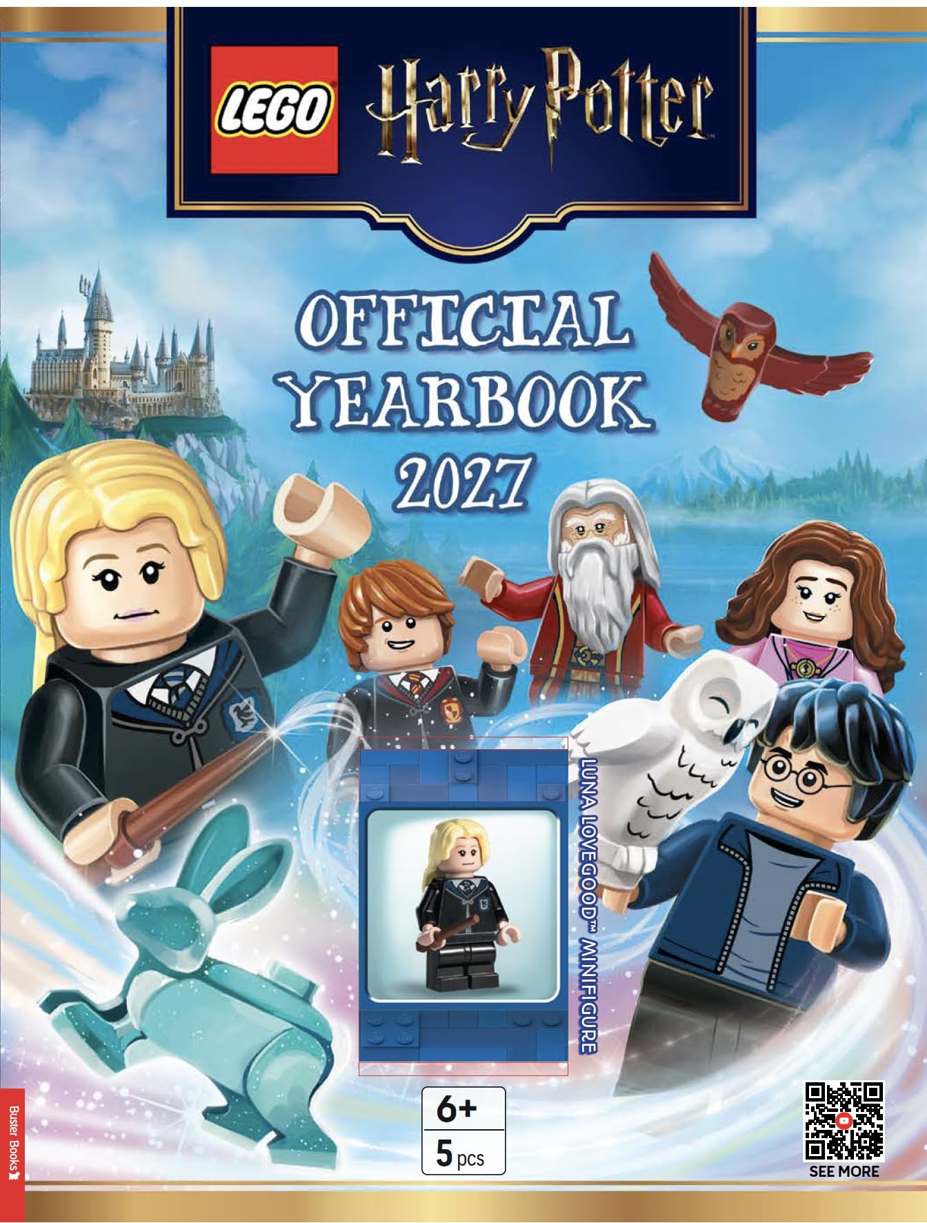 LEGO® Harry Potter™: Official Yearbook 2027 (with Luna Lovegood™ minifigure and wand) (LEGO® Annual)