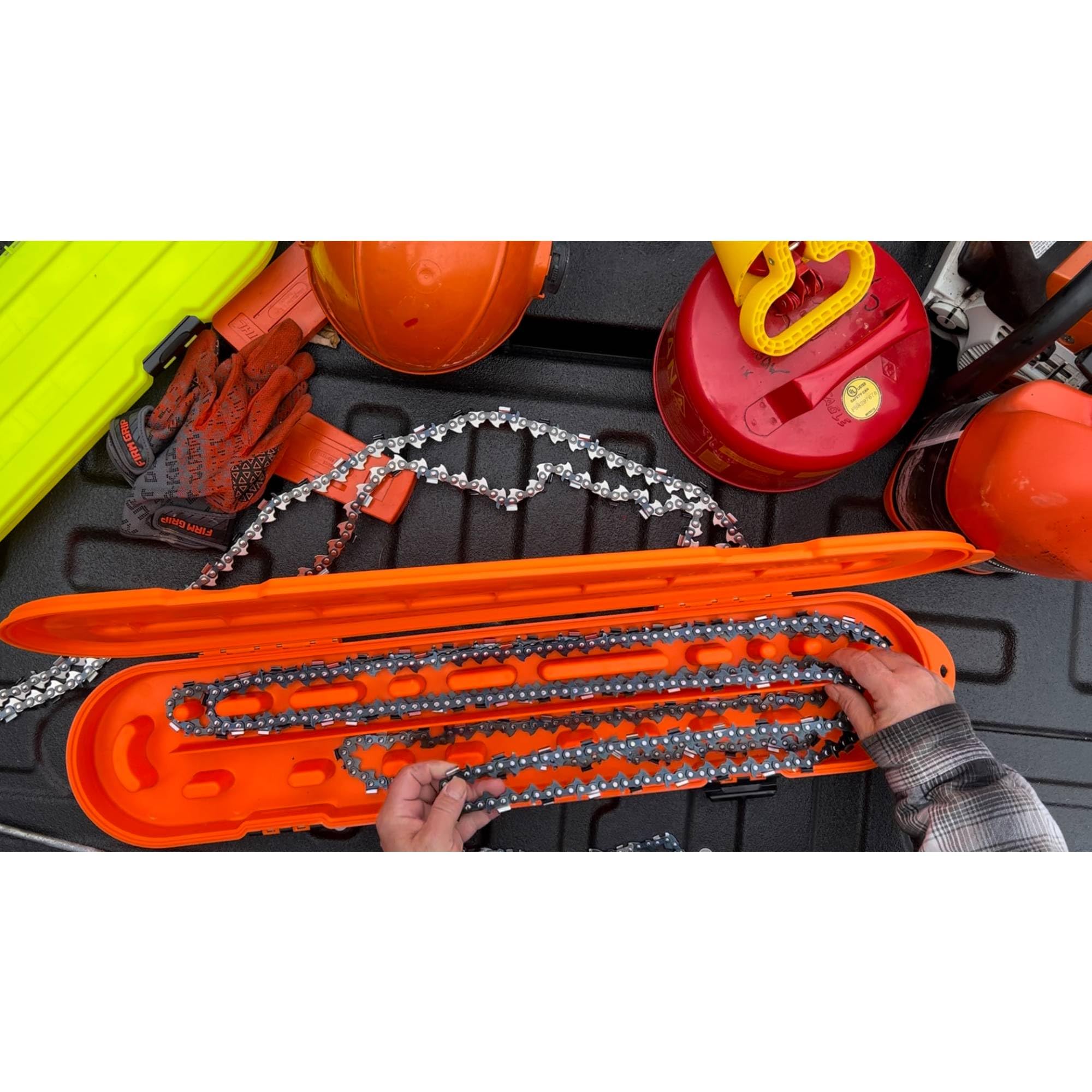 Chain Locker – Scatola Porta Catene Per Motosega, Universale, Fino A 50 Cm, Prodotta In USA, Contiene 8+ Catene