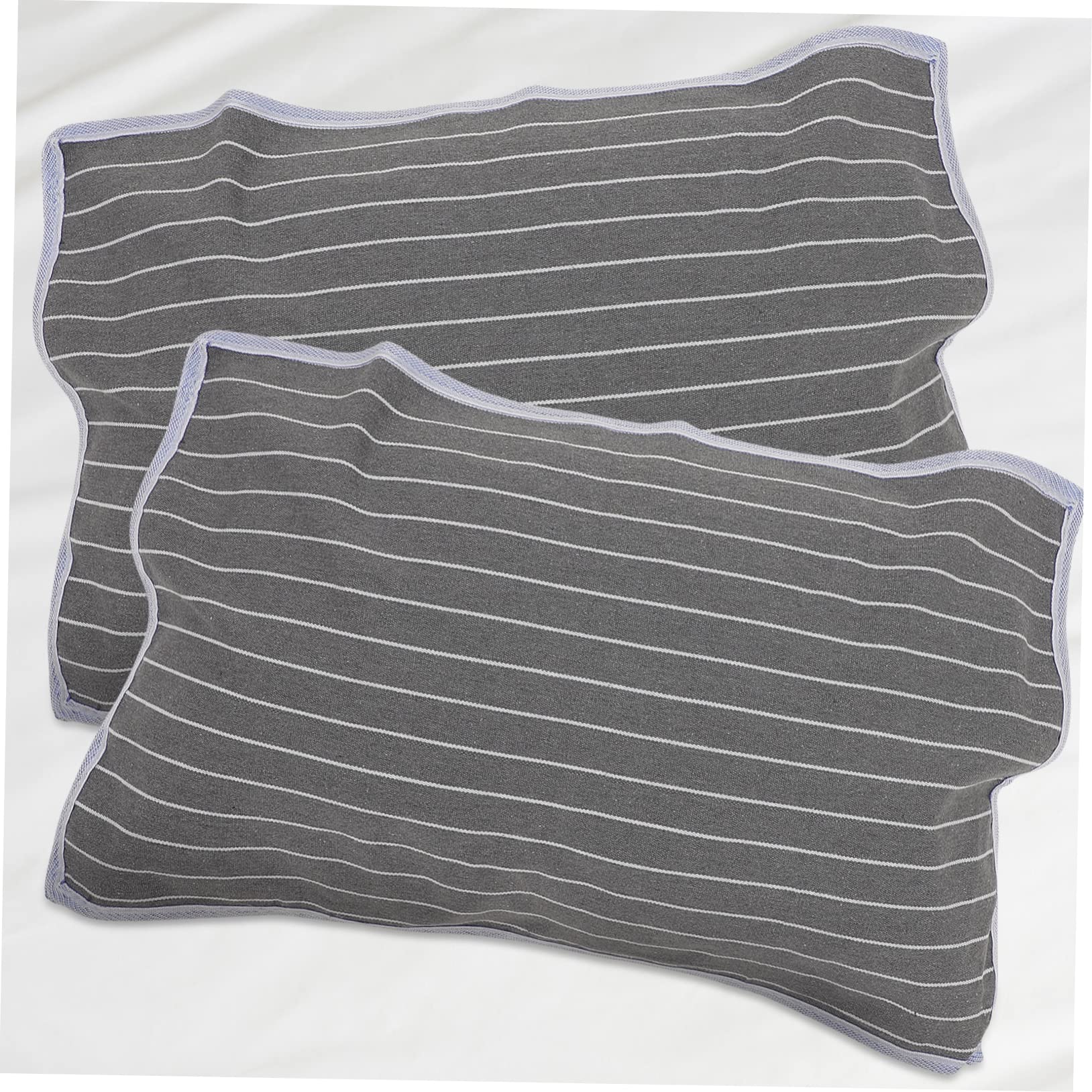 Zerodeko Copri Cuscino Antiscivolo Traspirante 2 Pezzi Asciugamano per Cuscino Assorbi Umidità Comodo al Tatto per Protezione e Uso Quotidiano