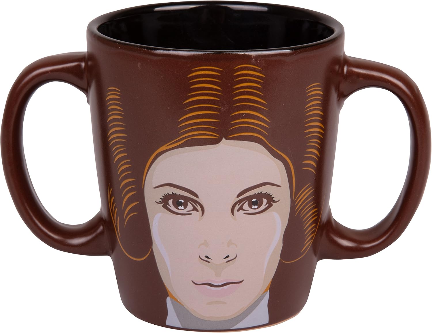 Star Wars Princess Leia Double Handled Ceramic Coffee Mug - 11 oz