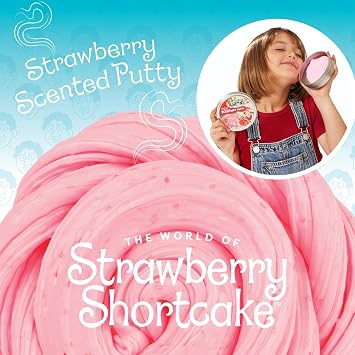 معجون Crazy Aaron's Strawberry ShortcakeTM SCENTsory - صنع في الولايات المتحدة الأمريكية
