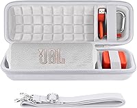Vista 14 de co2CREA Funda de viaje rígida de repuesto para JBL Flip 7 Flip 6 FLIP 5 Altavoz Bluetooth portátil impermeable (estuche gris)