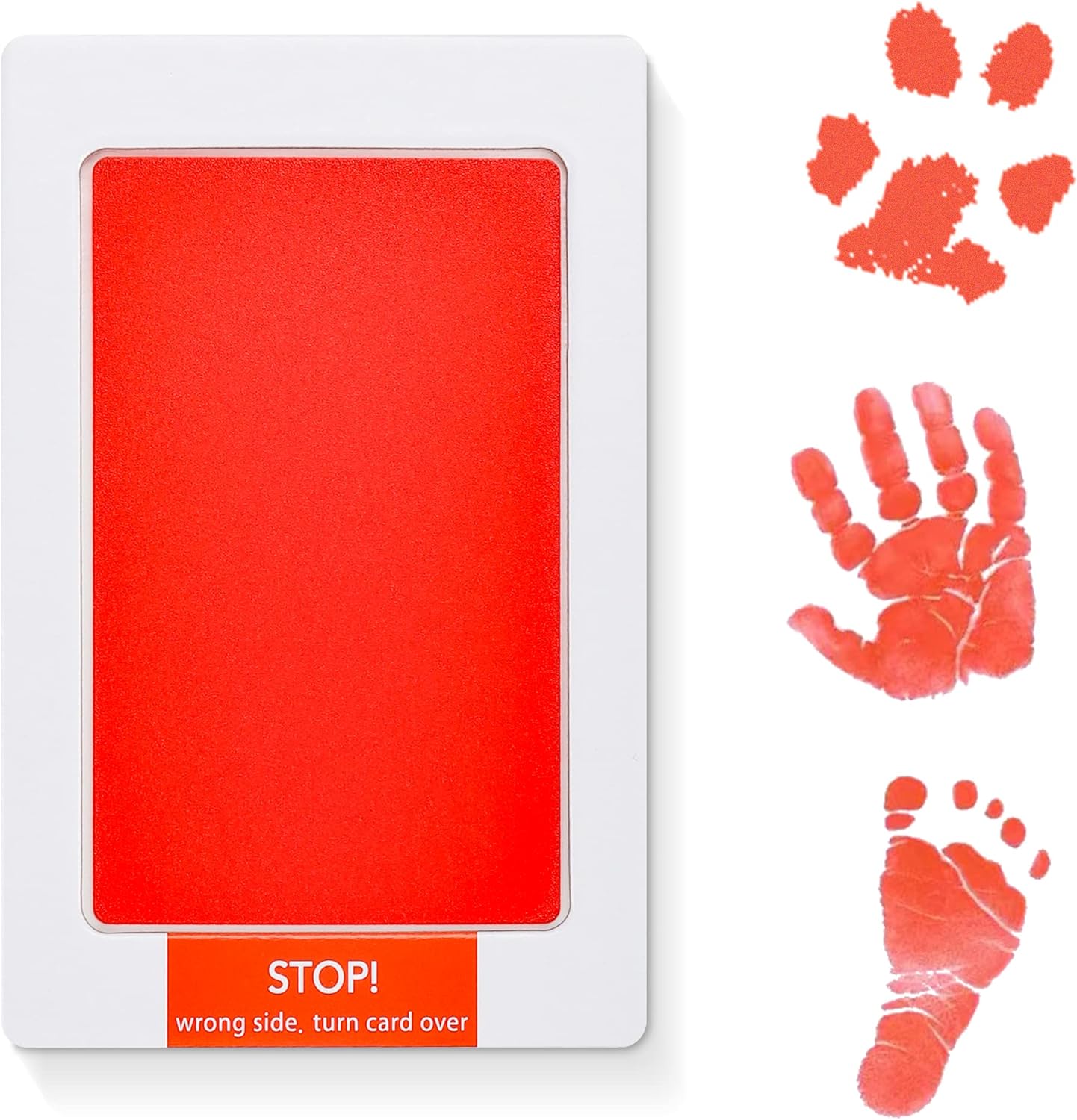Baby Handprint and Footprint Kit Inkless Infant Hand or Foot Stamp