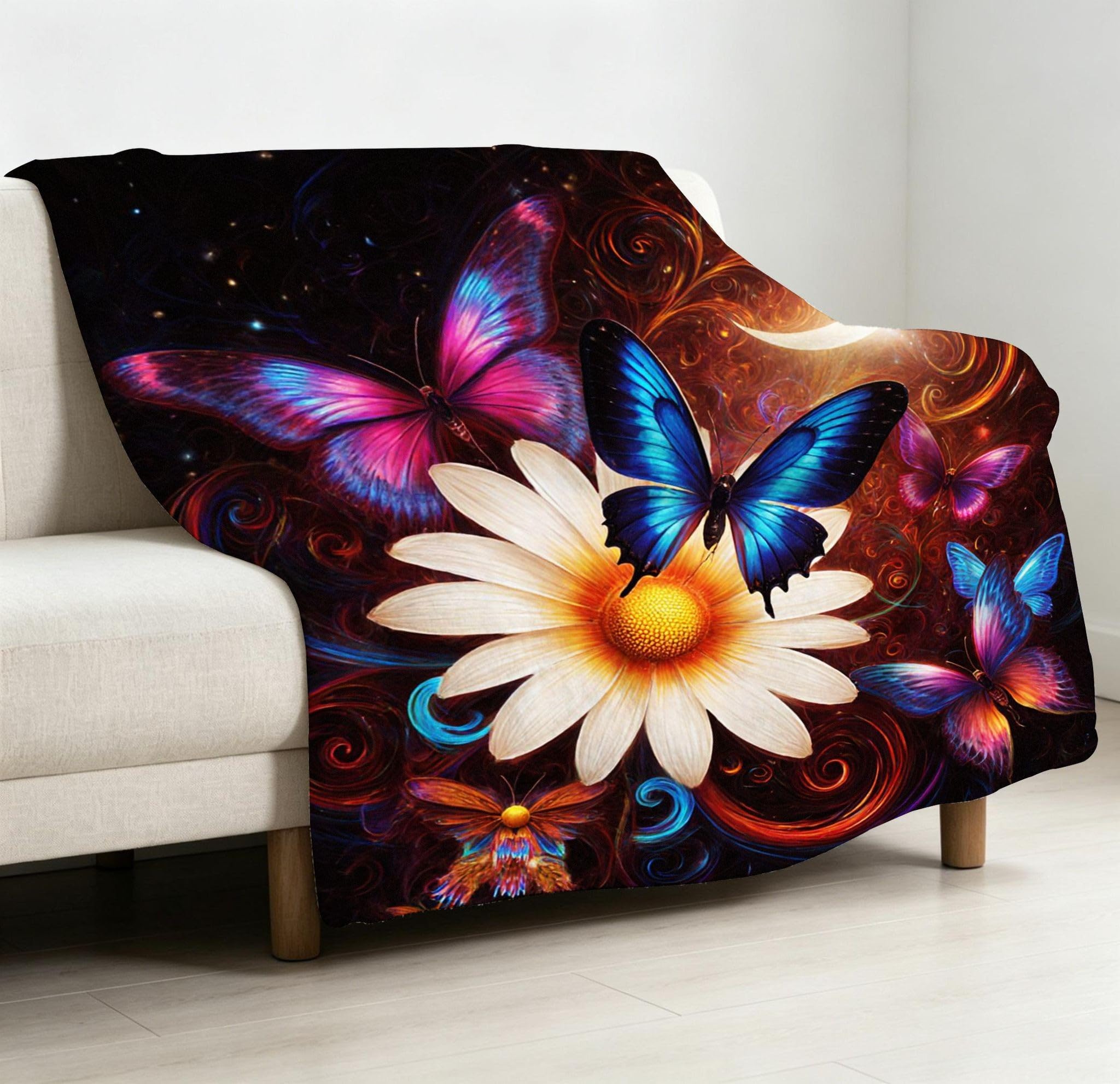 Manta 220x240 cm Pluma De Rosa Franela Polar para Cama 135/150-A285