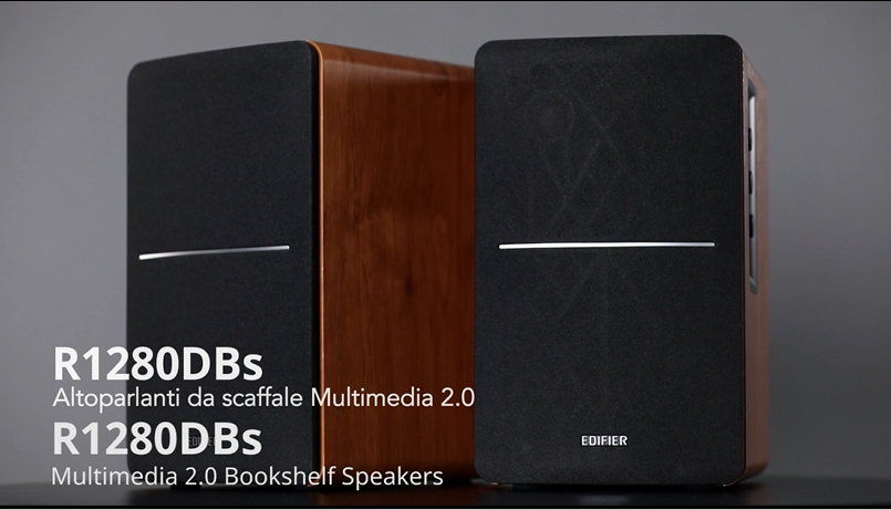 Edifier R1280DBs Altoparlanti Bluetooth Da Scaffale - 42W, Ottico, Legno Con Venature - Foto 8