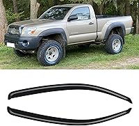 Vista 149 de Visera de ventana para Jeep Cherokee 1984-2001 (Excluye Modelo Limited), Protectores Guards Shields de lluvia de canal exterior, Deflector