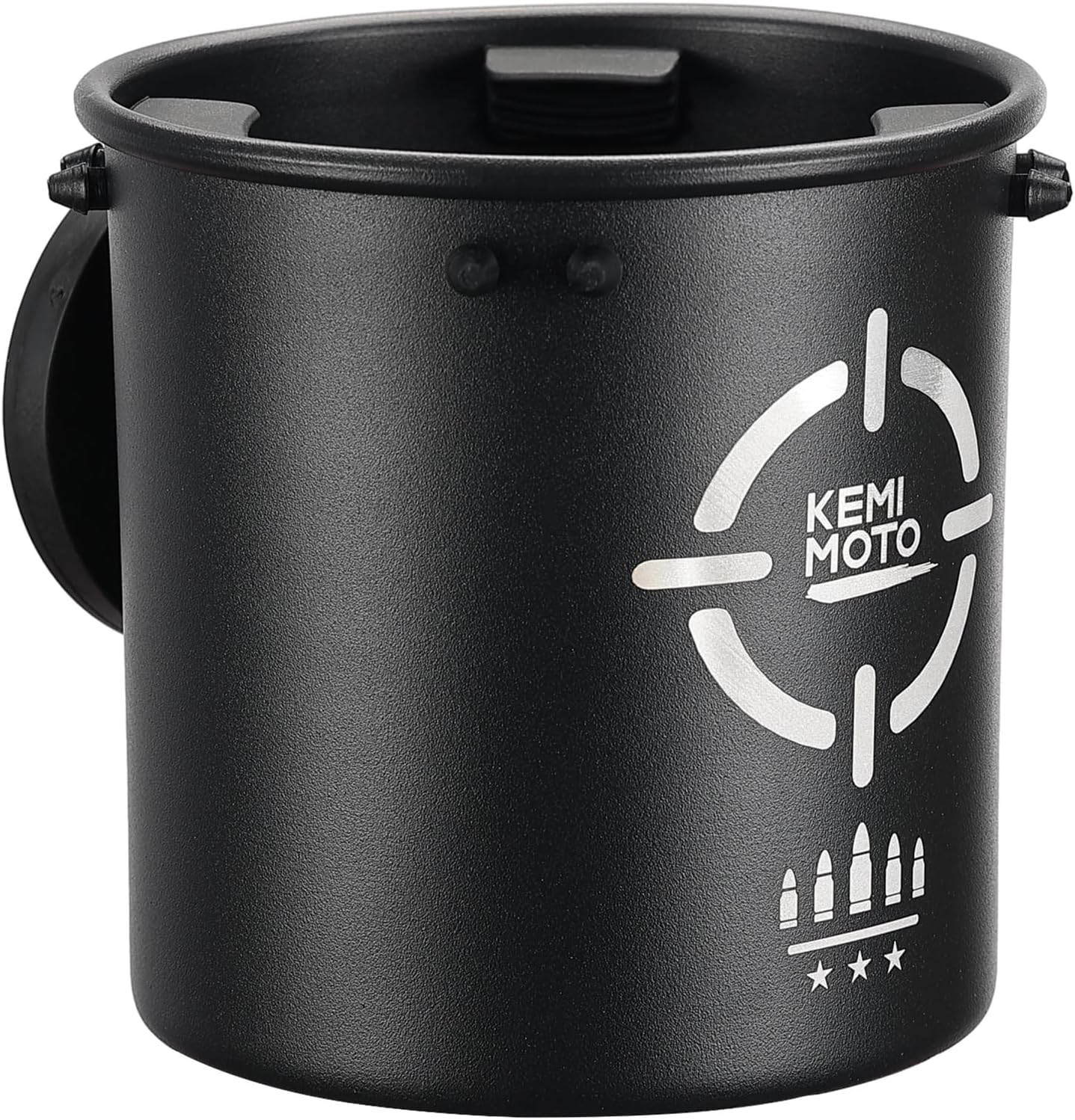 KEMIMOTO Magnetic Cup Holder, Magnetic Drink Holder for All Kinds of Cups and Bottles with a Diameter of 2.67"-3.85", Magnet Bottle Holder for Tractor Mower Truck School Bus Treadmill, Metal Surface