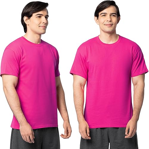 Fruit of The Loom Men's Eversoft Cotton T Shirts, Breathable & Moisture Wicking with Odor Control, Sizes S-4x