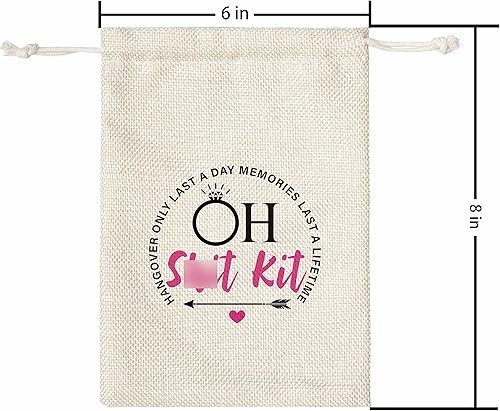 Miniatura 3 de Doreen's Boutique Kit de bolsas de regalo, despedida de soltera, despedida de soltera, decoraciones de despedida de soltera, suministros - 5