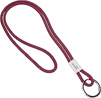Vista 8 de Copenhagen Design PANTONE - Llavero largo - Cordón para llaves - Cordón de cuerda - Paracord - Pantone rojo 2035