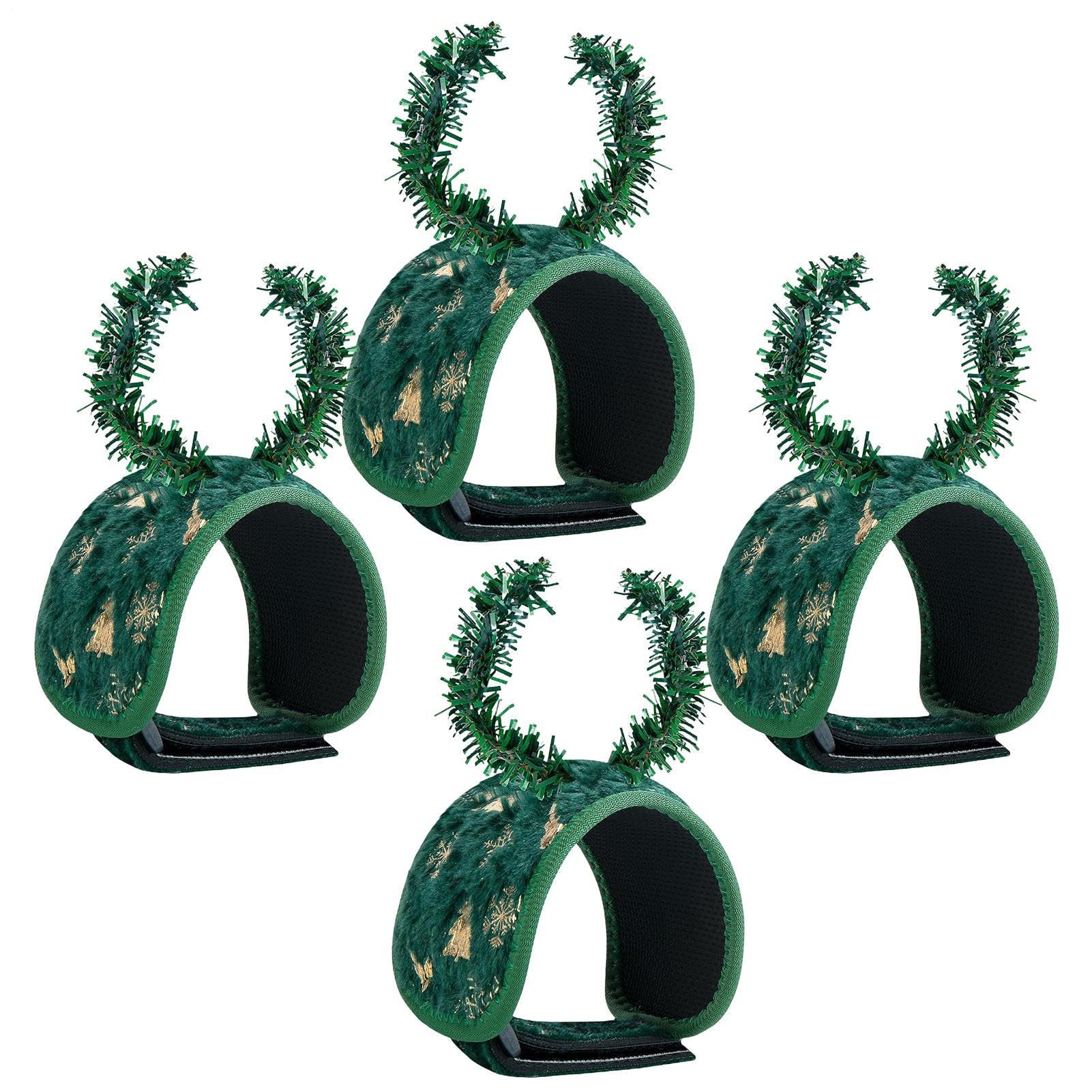 Attaches de guirlande de Noël pour rampe et porche d'entrée accueillant