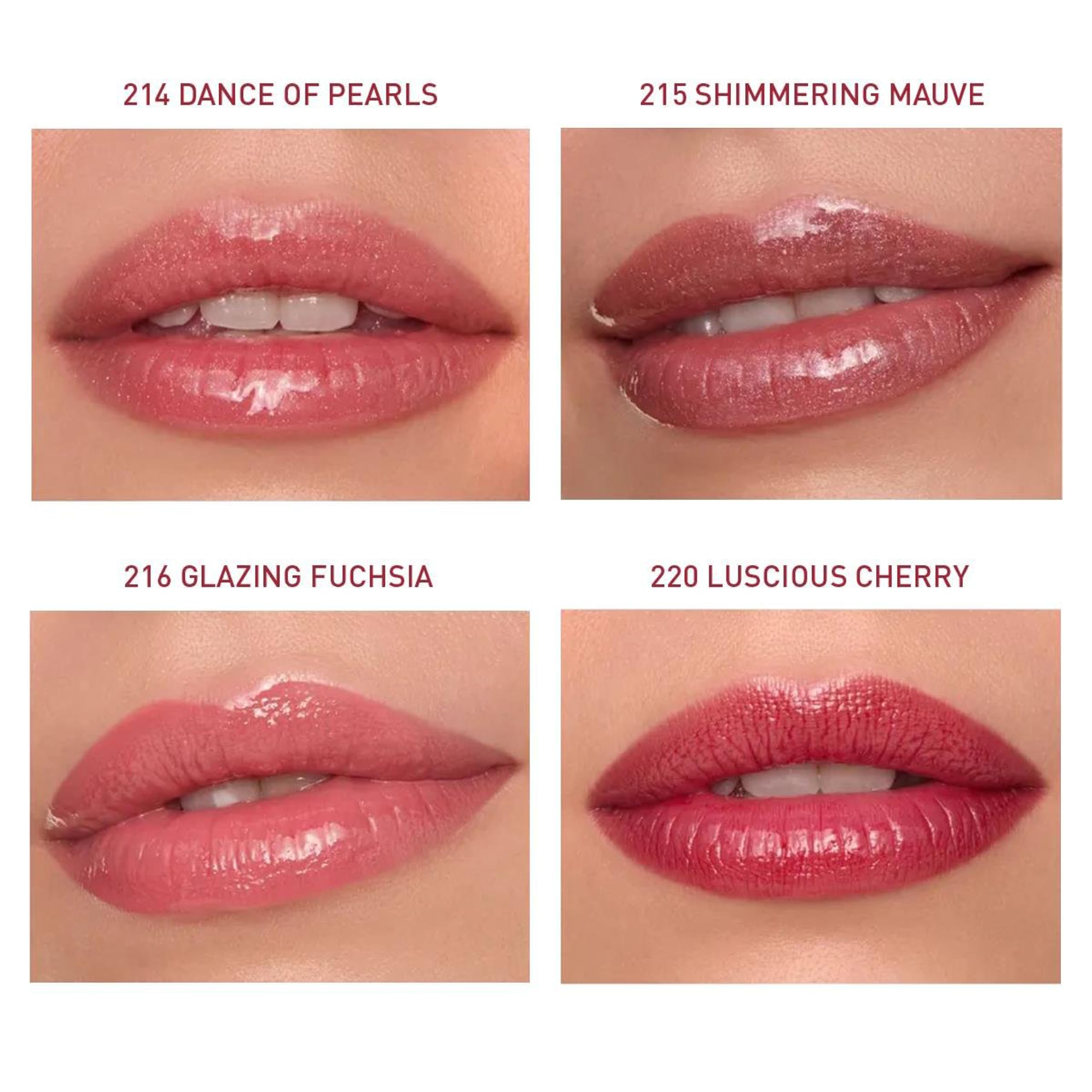 ALIX AVIEN Maxivolumizer Lipgloss 220 - Luscious Cherry - Kalıcı Ve Nemlendirici Ruj - Dolgunlaştırıcı Etki (3 paketi)
