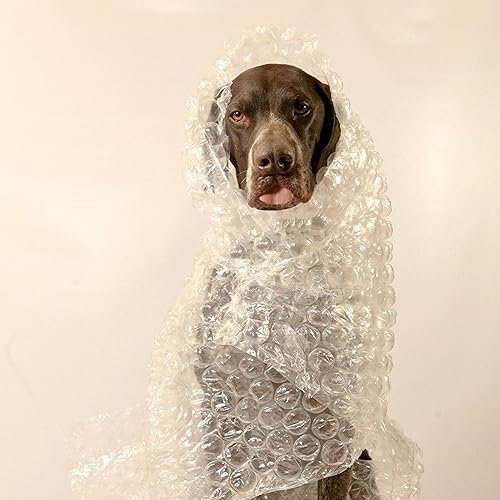 Miniatura 7 de Rollo de amortiguación de burbujas, 130 pies x 12 pulgadas de ancho, burbujas grandes de 1/2 pulgada transparentes