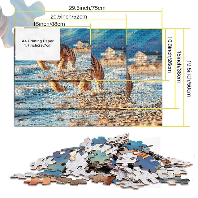 Foto 5 de 8 de Relajante Puzzle Bulldog 1000 Piezas de Papel para Adultos