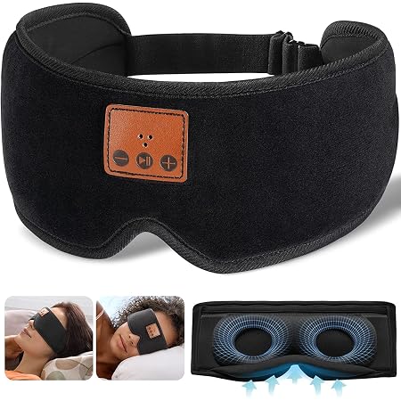 Sleep Headphones Bluetooth Eye Mask 