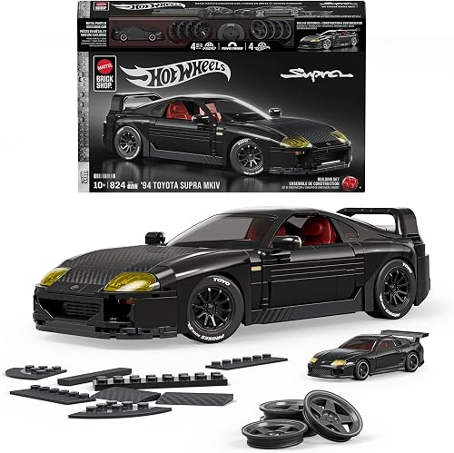 ​​Mattel Brick Shop Hot Wheels - Toyota Supra MKIV '94 Se…