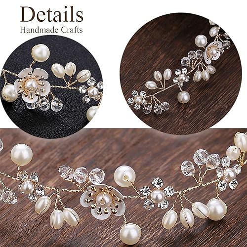 Miniatura 2 de Accesorios para el cabello de boda para niños, accesorio para el cabello de niña de las flores, diadema de princesa, diadema de flores para niñas y