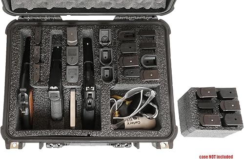 Miniatura 2 de Case Club Espuma solo para adaptarse a Apache 3800 (Harbor Freight) Opciones de espuma de pistola y cargador