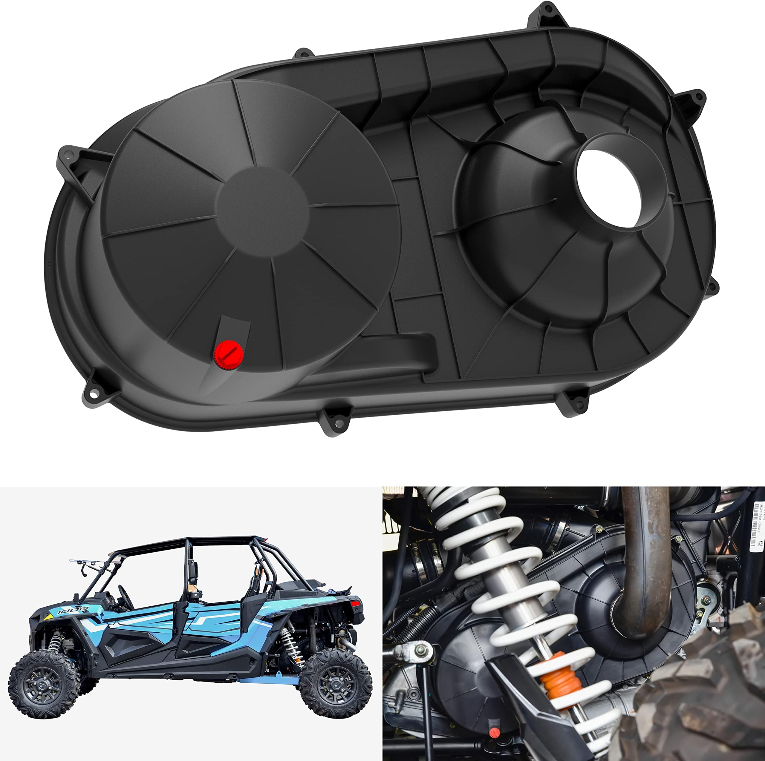 SAUTVS UTV Clutch Cover, Plastic Outer Clutch Housing for